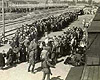 Аушвиц-Биркенау, Польша, 27/05/1944. Селекция новоприбывших.