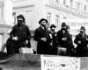 Кельн, Германия, 1934. Немцы, наряженные "евреями" во время антисемитского карнавального представления.