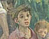 Давид Лабковский (1906-1991), “Депортация в Вильнюсское гетто”, 1947. Гуашь, картон