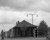 Берген-Бельзен, Германия, апрель 1945. Въезд в лагерь.