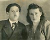 Калининград, Россия, 1948. Мария Бегунова (Винник) с мужем Нафтоли Бегуновым, воевавшим в рядах РККА, бывшим плену и выжившим, скрыв свое еврейское происхождение.