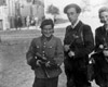 Вильнюс, Литва. Еврейские партизаны Вита Камфанер, Абба Ковнер, Гизя Баранкес.