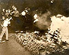 Берлин, Германия, 1933. Сожжение книг.