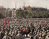 Нюрнберг, Германия, 1923. Парад SA.