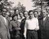 Эстония, Таллин, лето 1936. Групповой снимок вместе с секретарем общества 'Биалик' Хальпериным.