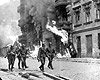 Варшава, Польша, 1943. Солдаты СС в Варшавском гетто во время подавления восстания.