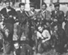 Вильнюс, Литва, июль 1944. Еврейские партизаны, выходцы из гетто, возвращаются в город после его освобождения.