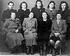 Шамони, Франция. Работницы детского дома, давшего приют еврейским детям.