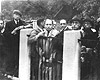 Каунас, Литва, 1940. Евреи возле японского консульства в ожидании транзитных виз.