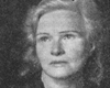 Каунас, Литва. Портрет Софии Бинкене, Праведницы народов мира, давшей убежище в своем доме евреям, бежавшим из каунасского гетто.