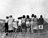 Лиепая, Латвия, 15-17/12/1941. Женщины перед казнью.
