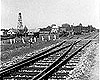 Собибор, Польша. Рельсы на месте бывших ворот лагеря.