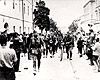 Львов, Украина. Немецкая армия входит в город.